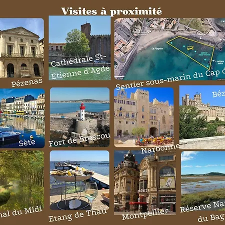 Cap Au Cap - T3 Avec Clim Wifi Vue Piscine Proximite Richelieu