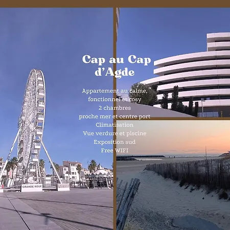 Cap Au Cap - T3 Avec Clim Wifi Vue Piscine Proximite Richelieu *