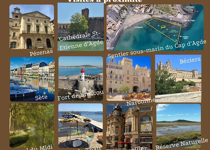 Cap Au Cap - T3 Avec Clim Wifi Vue Piscine Proximite Richelieu