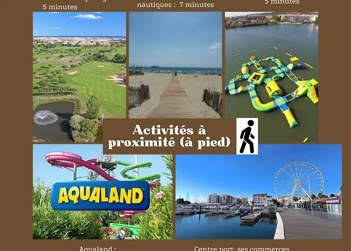 Cap Au Cap - T3 Avec Clim Wifi Vue Piscine Proximite Richelieu Διαμέρισμα *